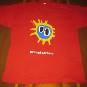 1991 PRIMAL SCREAM SCREAMADELICA VINTAGE T-SHIRT CREATION