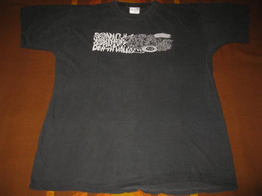 1991 SONIC YOUTH DEATH VALLEY 69 VINTAGE T-SHIRT LYDIA LUNCH