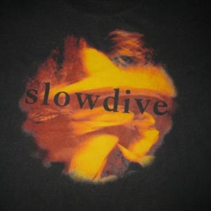 1991 SLOWDIVE JUST 4 A DAY VINTAGE LONG SLEEVE TEE SHOEGAZE