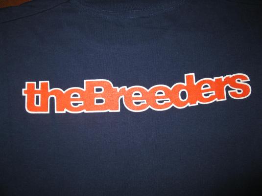 1993 THE BREEDERS LAST SPLASH VINTAGE T-SHIRT PIXIES 4AD | Defunkd