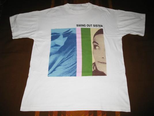 1994 SWING OUT SISTER THE LIVING RETURN VINTAGE T-SHIRT | Defunkd