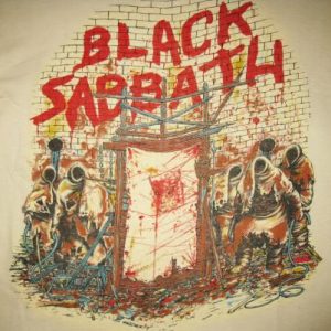 1981 BLACK SABBATH MOB RULES VINTAGE T-SHIRT OZZY OSBOURNE