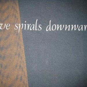 1996 LOVE SPIRALS DOWNWARDS FOREST VINTAGE T-SHIRT SHOEGAZE