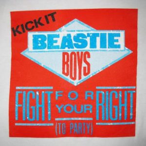90s BEASTIE BOYS FIGHT FOR YOUR RIGHT VINTAGE T-SHIRT