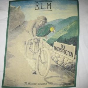 1985 R.E.M. RECONSTRUCTION TOUR VINTAGE T-SHIRT REM
