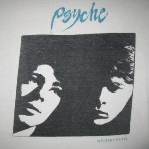 1988 PSYCHE MYSTERY HOTEL VINTAGE T-SHIRT NEW WAVE
