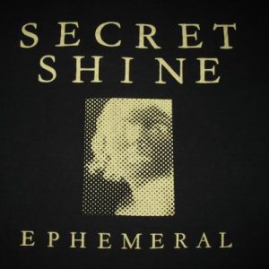 1992 SECRET SHINE EPHEMERAL VINTAGE T-SHIRT SHOEGAZE SARAH