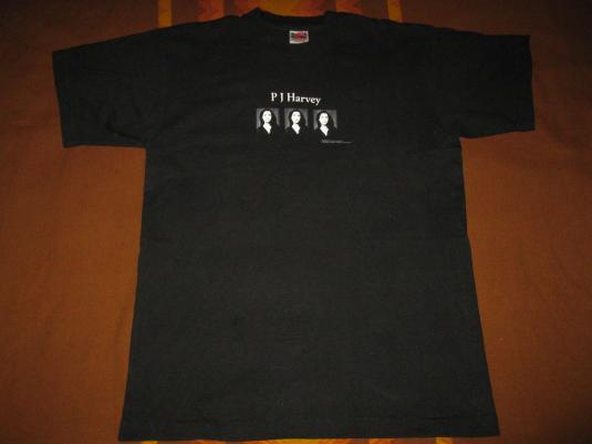 ヴィンテージ pj harvey Tシャツ 1995 PJ Harvey Vintage Tour Band Tee Shirt – Zeros Revival