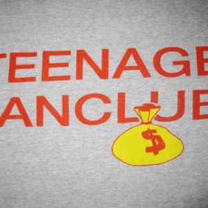 1991 TEENAGE FANCLUB BANDWAGONESQUE VINTAGE T-SHIRT