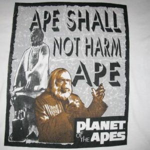 1996 PLANET OF THE APES RINGER VINTAGE T-SHIRT MOSQUITOHEAD