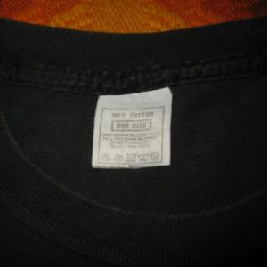 1991 SWERVEDRIVER RAISE TOUR VINTAGE T-SHIRT SHOEGAZE
