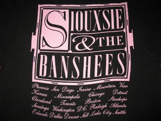 1991 SIOUXSIE & THE BANSHEES – SUPERSTITION – VINTAGE TSHIRT
