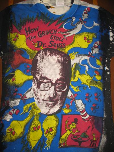 MOSQUITOHEAD HOW THE GRINCH STOLE DR SEUSS VINTAGE T-SHIRT