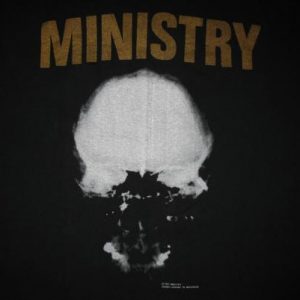 1991 MINISTRY MIND IS A TERRIBLE THING VINTAGE T-SHIRT