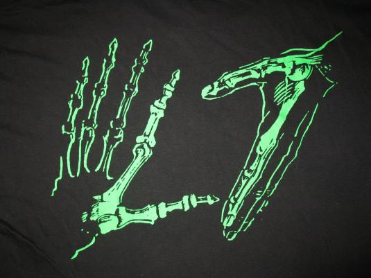 1990 L7 SMELL THE MAGIC VINTAGE T-SHIRT PUNK GRUNGE SUB POP | Defunkd