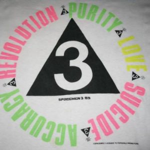 1989 SPACEMEN 3 REVOLUTION VINTAGE T-SHIRT SPIRITUALIZED