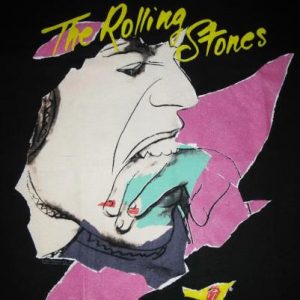 1989 ROLLING STONES STEEL WHEELS TOUR VINTAGE T-SHIRT