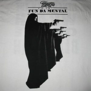 1993 FUN DA MENTAL WRATH OF THE BLACKMAN VINTAGE T-SHIRT