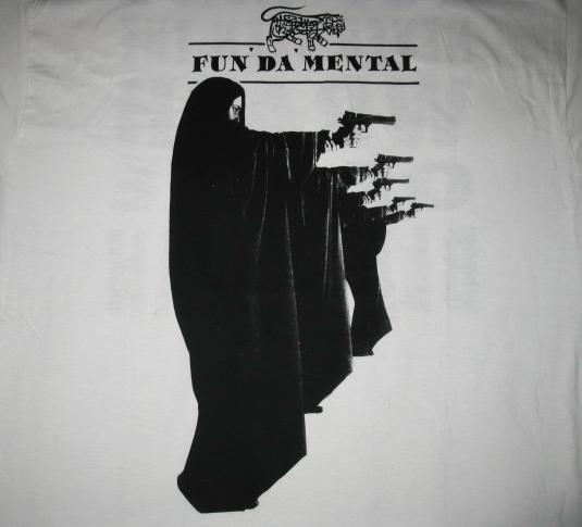 1993 FUN DA MENTAL WRATH OF THE BLACKMAN VINTAGE T-SHIRT