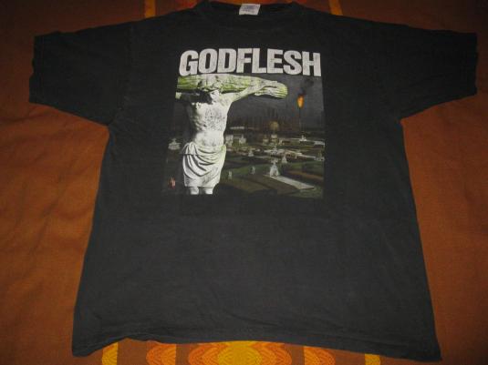 激レア Vintage 1996 GODFLESH TシャツXL song… 激レア Vintage 1996 GODFLESH TシャツXL song… - メルカリ