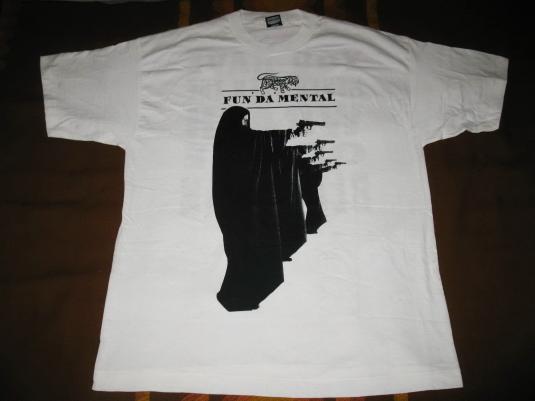 1993 FUN DA MENTAL WRATH OF THE BLACKMAN VINTAGE T-SHIRT
