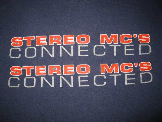 1993 STEREO MCs CONNECTED UK VERSION VINTAGE T-SHIRT
