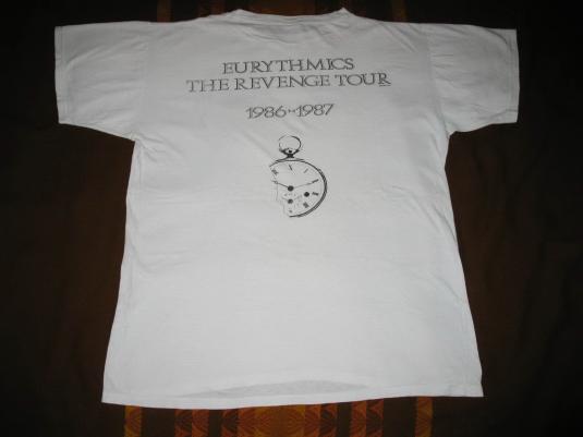 1986 EURYTHMICS – REVENGE TOUR – VINTAGE – T-SHIRT