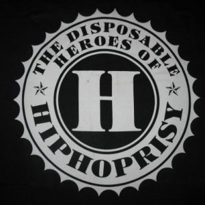 1992 THE DISPOSIBLE HEROES OF HIPHOPRISY VINTAGE T-SHIRT
