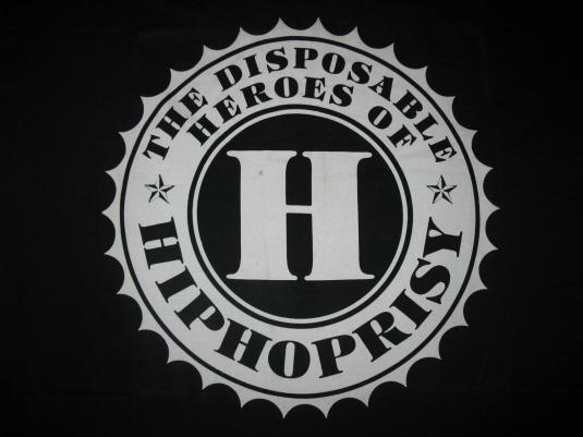1992 THE DISPOSIBLE HEROES OF HIPHOPRISY VINTAGE T-SHIRT