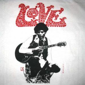 80s LOVE ARTHUR LEE VINTAGE T-SHIRT FOREVER CHANGES