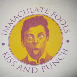 1996 IMMACULATE FOOLS KISS AND PUNCH VINTAGE T-SHIRT