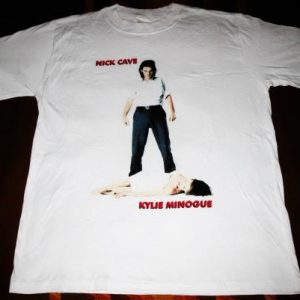 1995 NICK CAVE & THE BAD SEEDS + KYLIE MINOGUE VINTAGE SHIRT