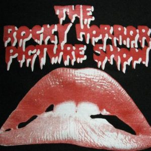 90s THE ROCKY HORROR PICTURE SHOW VINTAGE T-SHIRT CULT MOVIE