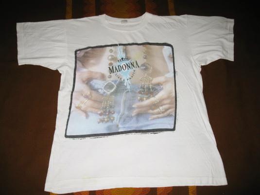 1989 MADONNA LIKE A PRAYER VINTAGE T-SHIRT | Defunkd