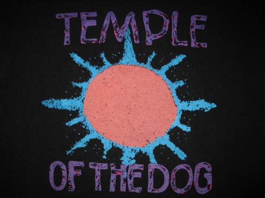 1991 TEMPLE OF THE DOG HUNGER STRIKE VINTAGE T-SHIRT SEATTLE