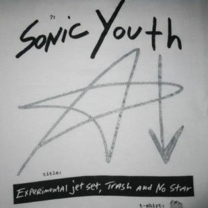 1994 SONIC YOUTH EXPERIMENTAL JET SET VINTAGE T-SHIRT