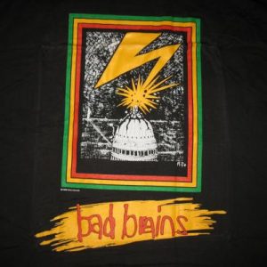 1989 BAD BRAINS QUICKNESS VINTAGE T-SHIRT
