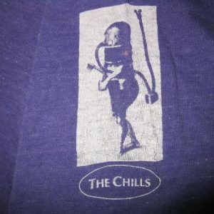 1990 THE CHILLS SUBMARINE BELLS VINTAGE HOODED T-SHIRT
