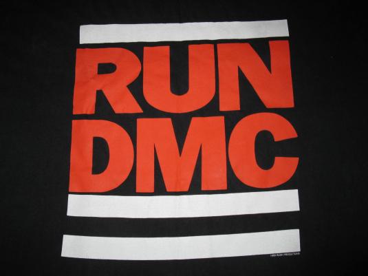 1988 RUN DMC TOUGHER THAN LEATHER ERA VINTAGE T-SHIRT