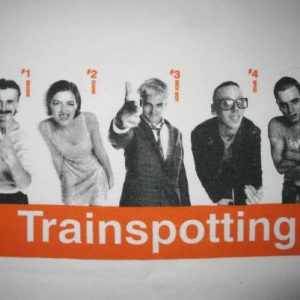 1996 TRAINSPOTTING MOVIE VINTAGE T-SHIRT