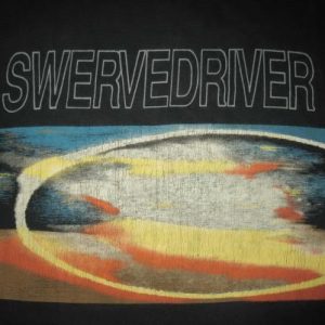 1991 SWERVEDRIVER RAISE TOUR VINTAGE T-SHIRT SHOEGAZE