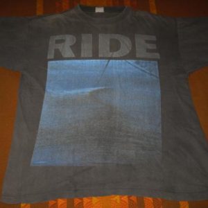 1991 RIDE NOWHERE VINTAGE T-SHIRT SHOEGAZE CREATION RECORDS