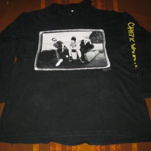 1992 BEASTIE BOYS - CHECK YOUR HEAD - VINTAGE HOODED T-SHIRT