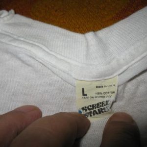 1992 RIDE GOING BLANK AGAIN UK TOUR VINTAGE T-SHIRT SHOEGAZE