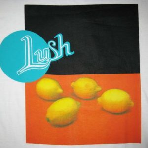 1994 LUSH SPLIT VINTAGE T-SHIRT SHOEGAZE 4AD