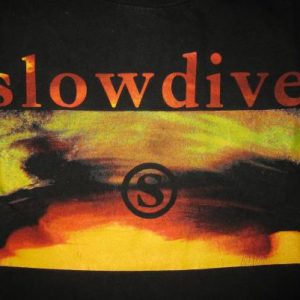 1991 SLOWDIVE JUST FOR A DAY VINTAGE T-SHIRT SHOEGAZE