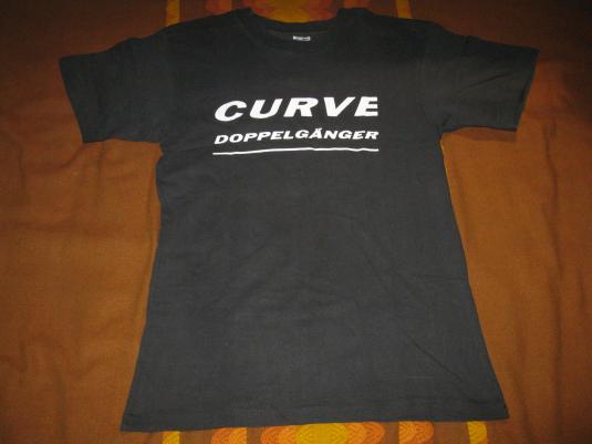 1992 CURVE DOPPELGANGER US TOUR VINTAGE T-SHIRT SHOEGAZE