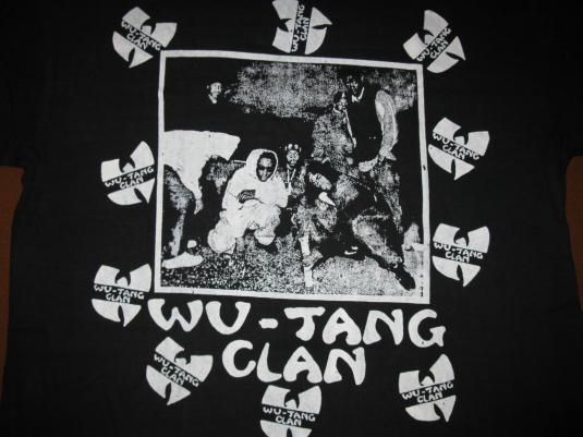 1993 WU TANG CLAN 36 CHAMBERS VINTAGE T-SHIRT