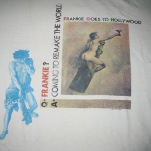 1985 FRANKIE GOES TO HOLLYWOOD PLEASUREDOME VINTAGE T-SHIRT