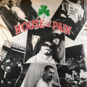 1993 HOUSE OF PAIN ALL OVER VINTAGE T-SHIRT WHO'S THE MAN